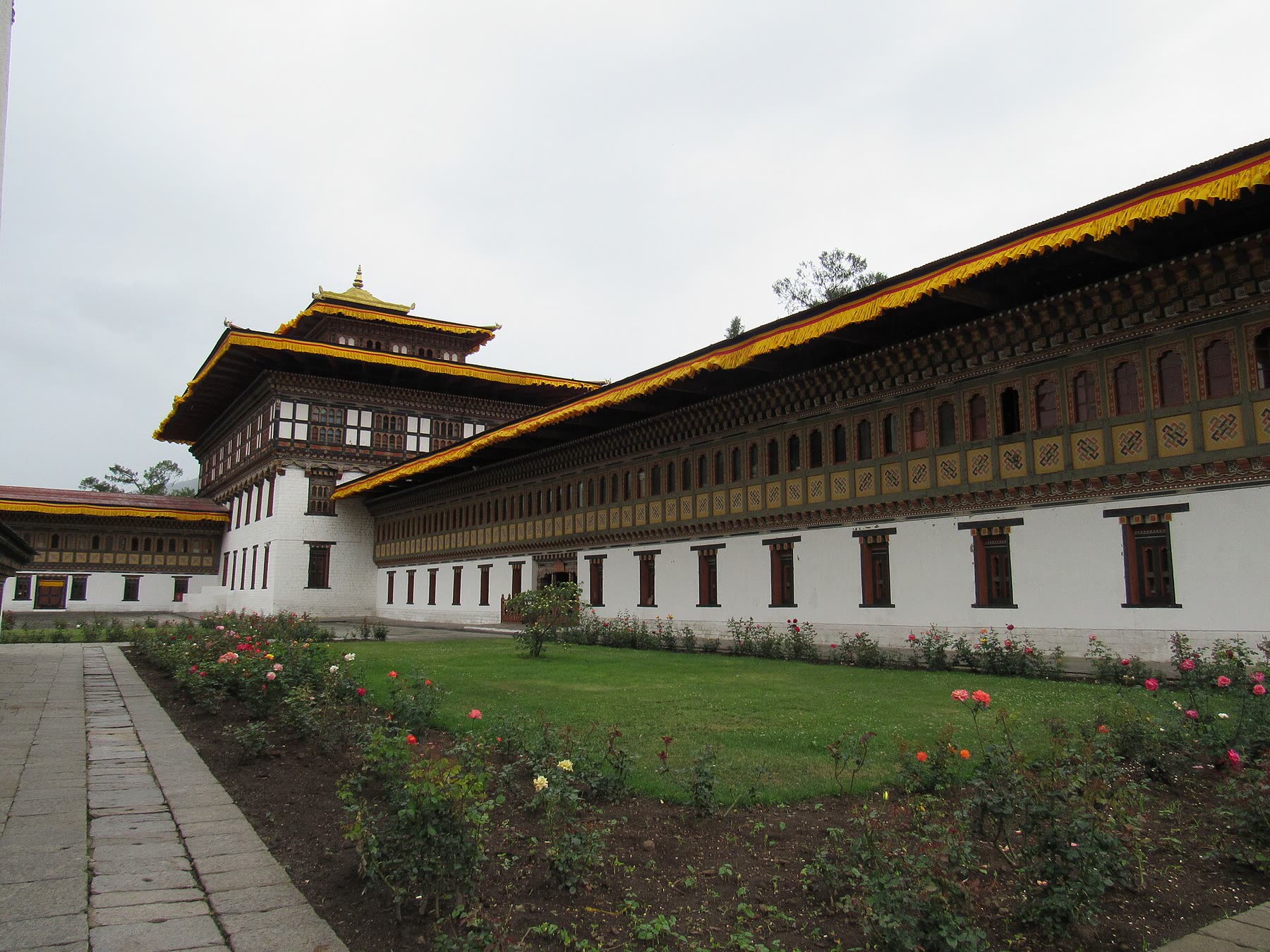 Tashichho Dzong, seat of Bhutan’s government