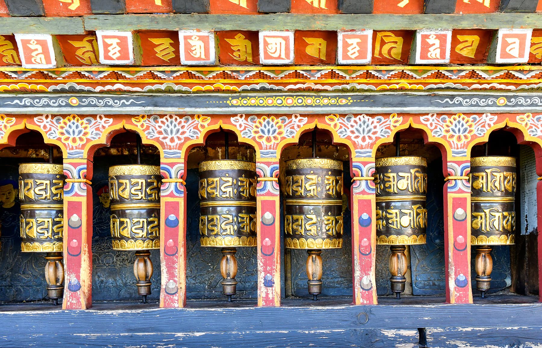 Prayer wheels